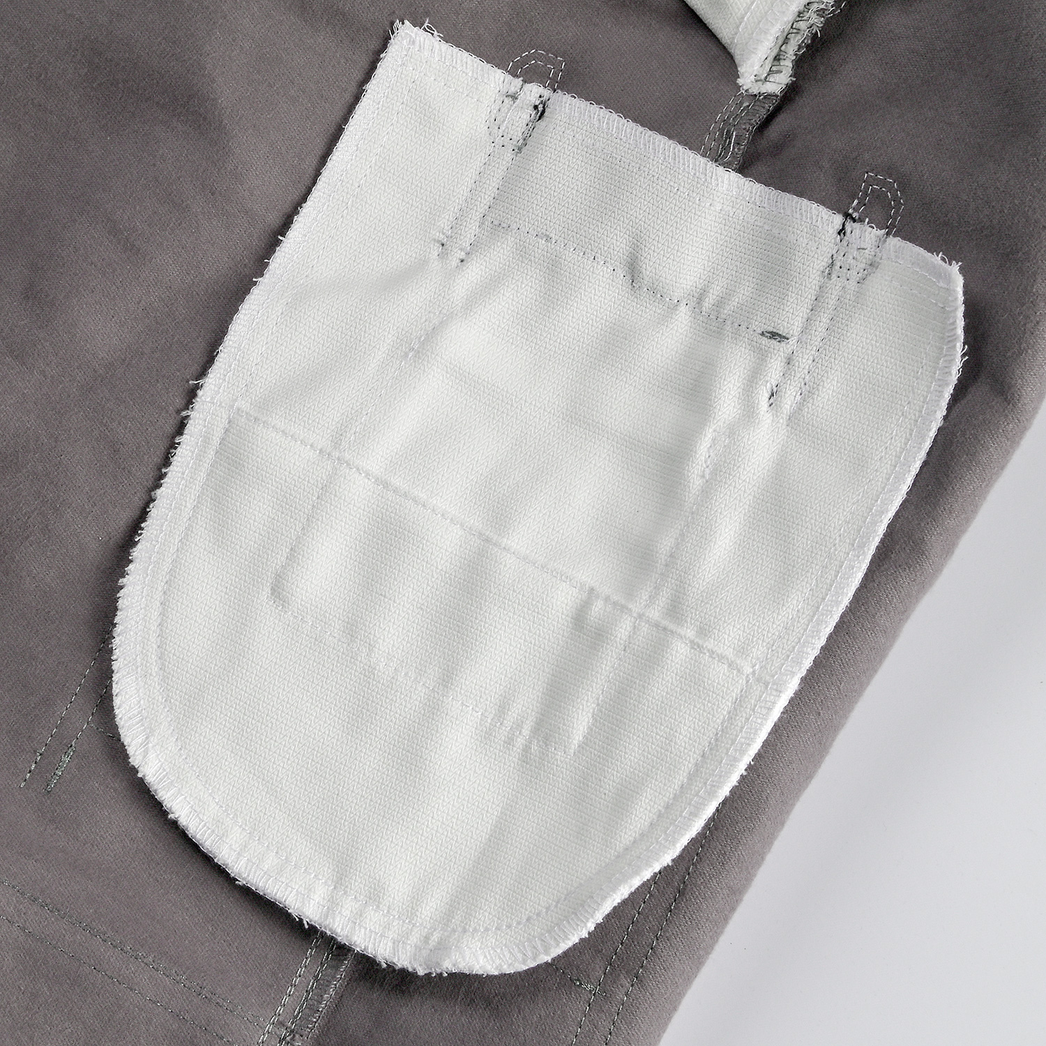 Bunkertasche an der Zollstocktaschebeutel innen